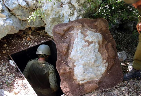 Hezbollah underground warehouse