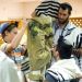 If the Torah scroll is not housed in a Torah tik (case), after the Torah reading, the Golel (roller) performs Gelila (rolling up). The Torah is then bound with a sash and covered with the Torah cover. The honor of being the Golel is sometimes given to a child under Bar Mitzvah age.