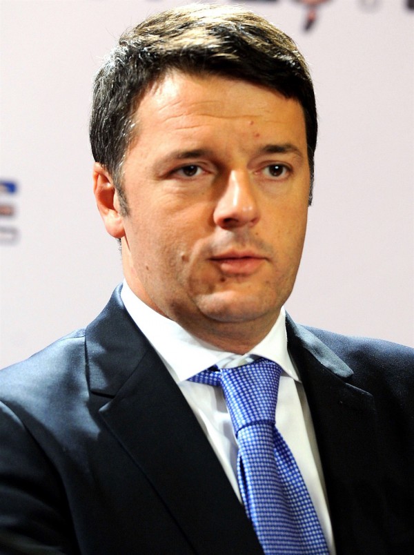 Italian Prime Minister Matteo Renzi