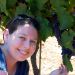 Woman in an Israeli vineyard (photo by Eli Brody)