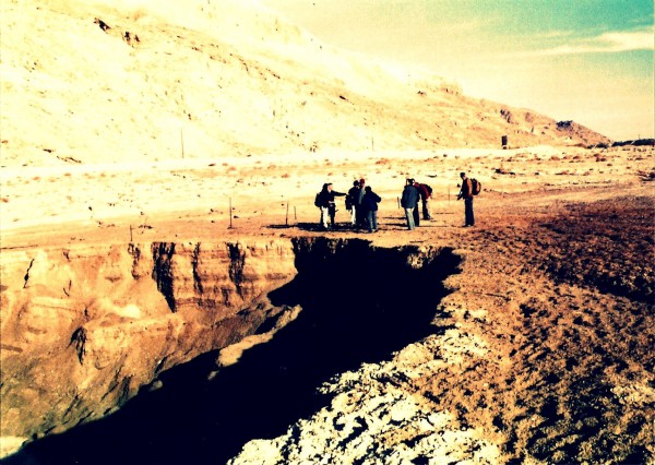 Dead Sea sinkholes