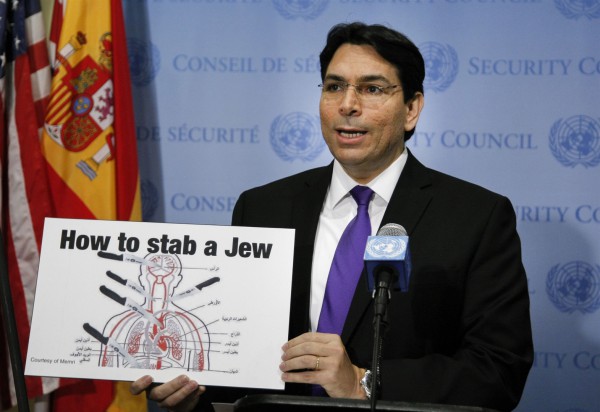 How to stab a Jew-Danny Danon-United Nations