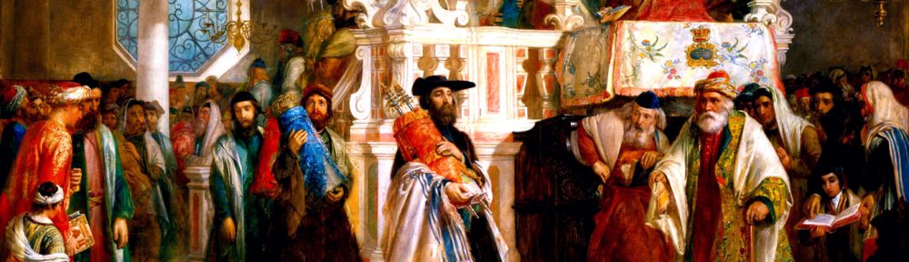 The Feast of Rejoicing of the Law, by Solomon Alexander Hart