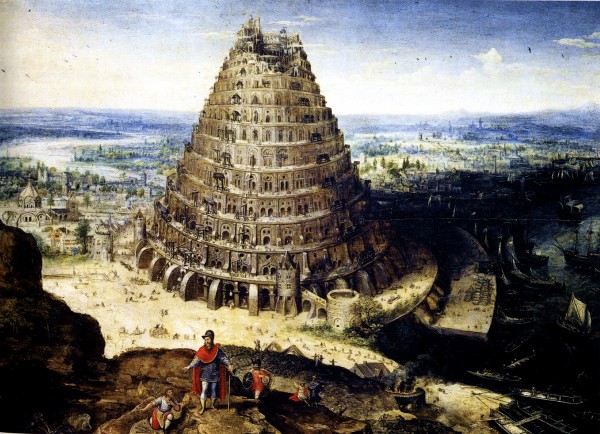 Tower of Babel, by Lucas van Valckenborch (Louvre Museum)