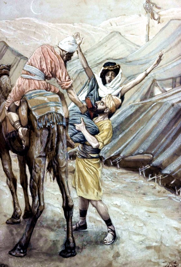 The Abduction of Dinah, by James Tissot