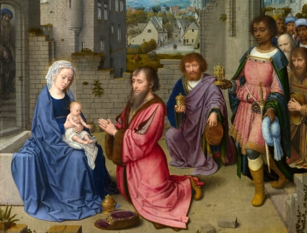 Adoration of the Kings, by Gerard David (The National Gallery)