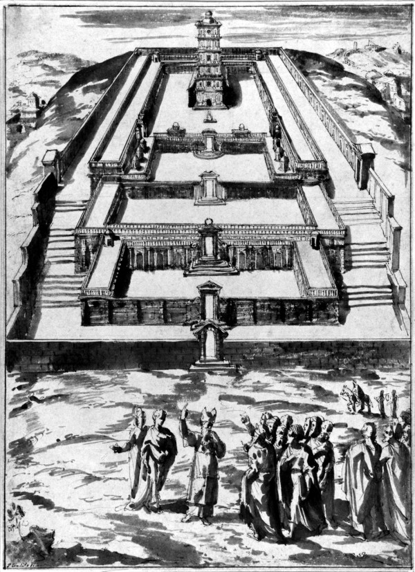 The Third Temple, by Pieter de Witte