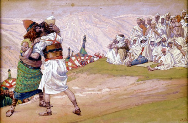 The Meeting of Esau and Jacob, James Tissot, reconciliation