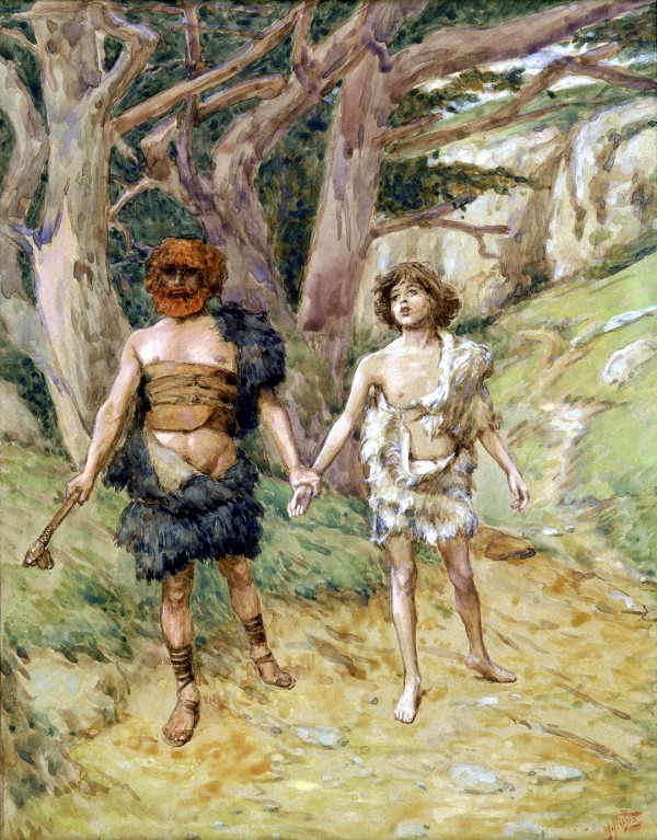 Cain Leads Abel to Death, by James Tissot