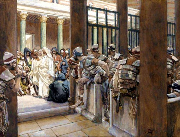 No Man Laid Hands on Him, by James Tissot