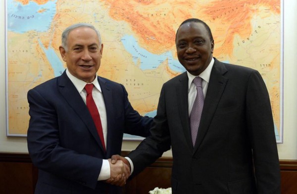 Netanyahu, Kenyatta