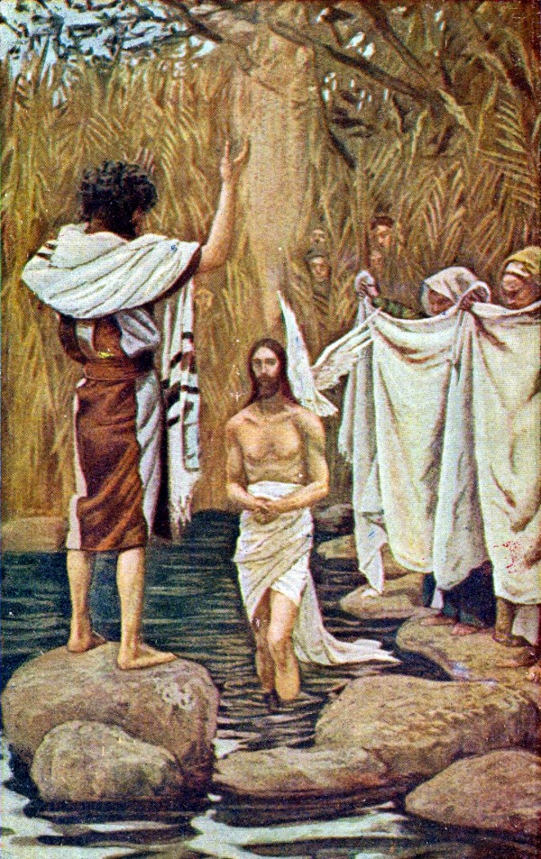 Baptism of Jesus, James Tissot, dove