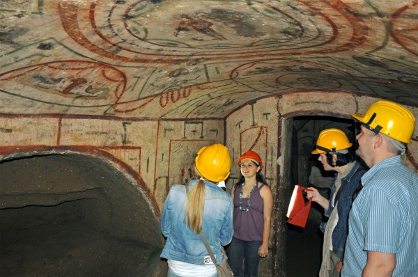 Jewish catacombs, Appian Way, Rome