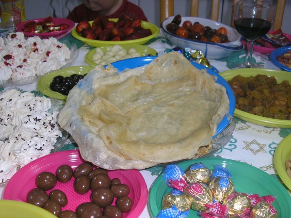 Moufletta Mimousa, mufleta, Passover