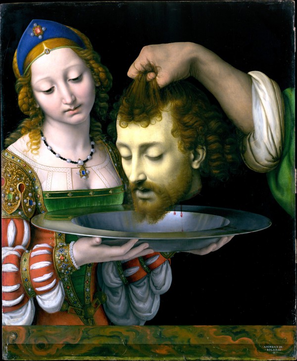 Salome with the Head of John the Baptist, by Andrea Solario