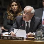 Palestinian terrorism, statehood, two states, Israel, Mansour, United Nations