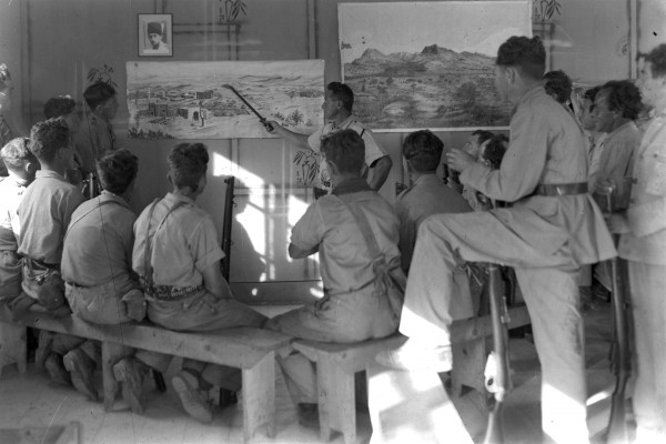 haganah instructors at kibbutz 1938