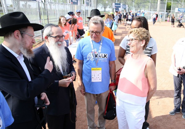 UJA, Walk with Israel, United Jewish Appeal, Wynne, Ontario Premier