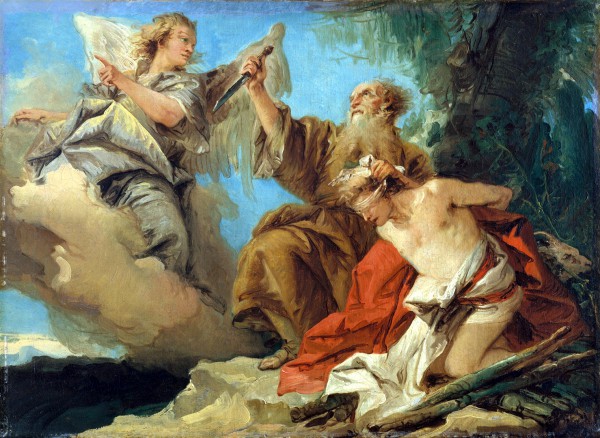 Sacrifice of Isaac - Giovanni Domenico Tiepolo 