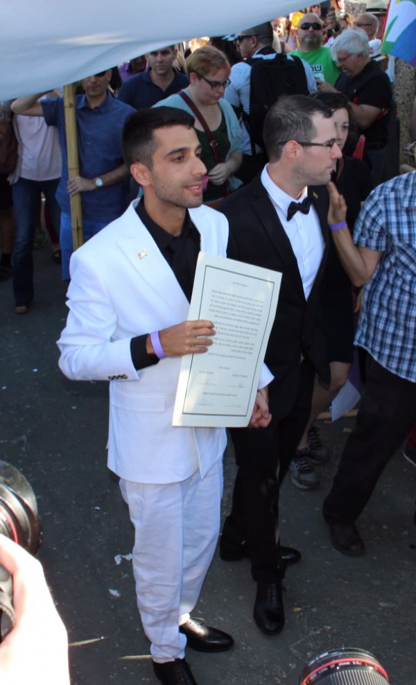 gay marriage Israel, Jerusalem gay pride parade 2016