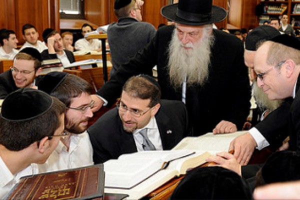 Mir Yeshiva in Mea Shearim, Jerusalem, is one of the largest yeshivas (Jewish seminaries) in the world with over 6,000 students. (Flickr: Tel Aviv Embassy, photo by Matty Stern)