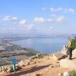 Mount Arbel, view of Sea of Galilee