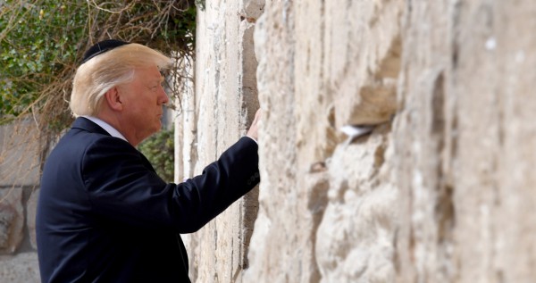 Trump, Western Wall, Jerusalem visit