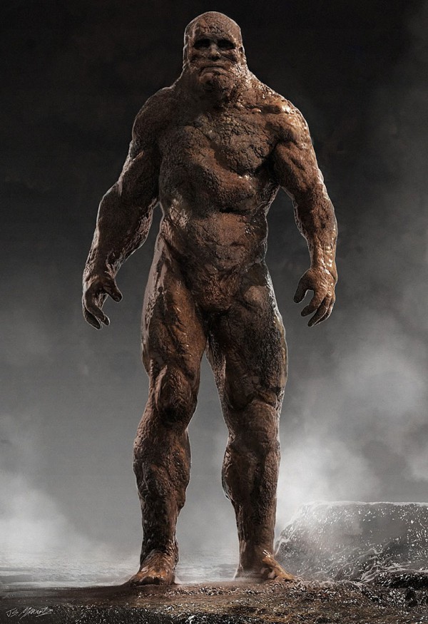 Concept art of a golem, known also as Grimm.  (NBC Universal, fair use)