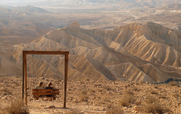 The Nahal Tsin Canyons of Ein Avdat National Park in the Negev Desert